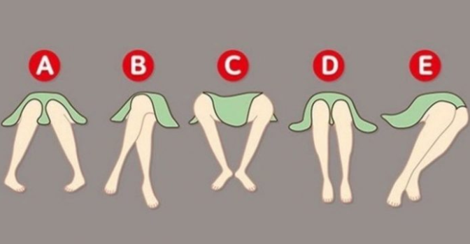 座る姿勢で性格が分かる？【皆さんはどのような脚で座ってますか？】